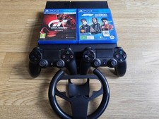 Sony PlayStation 4 PS4 500GB console | 2 Controllers | 2 Games Racing bundle