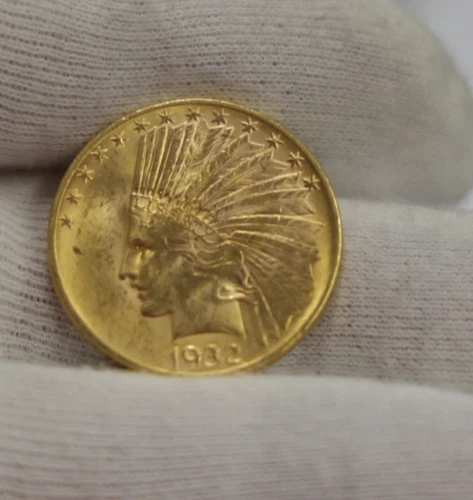 1932 US $10 Indian Gold Piece Unc