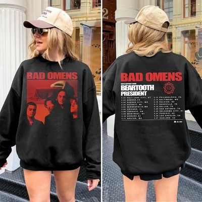 Bad Omens Love 2026 Tour Sweatshirt, Metal Band Concert Merch