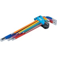 Bgs 74456 WinkelschlüSsel-Satz Multicolour Extra Lang Innensechskant 9-Tlg. 10Mm
