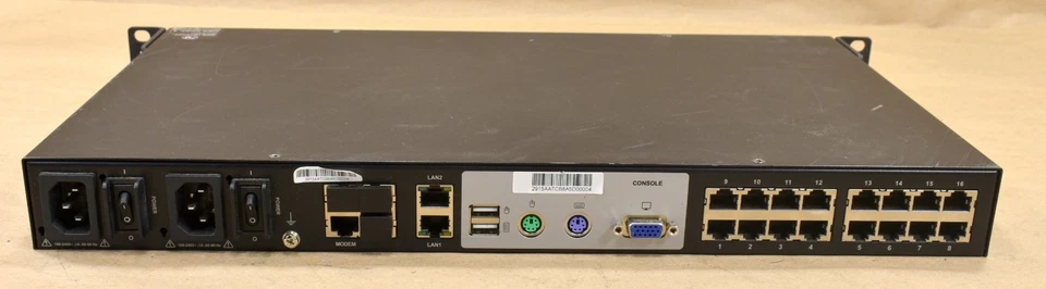Tripp Lite B064-016-01-IPG ,16-Port NetDirector Cat5 IP KVM Switch - Image 3 of 4