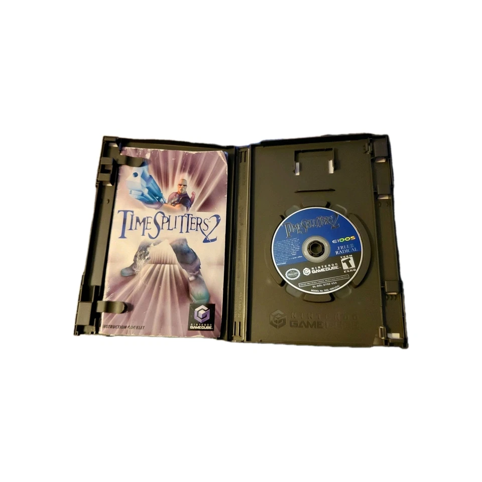 Timesplitters 2  (Nintendo Gamecube, 2002) - Complete in Box - Image 3 of 4
