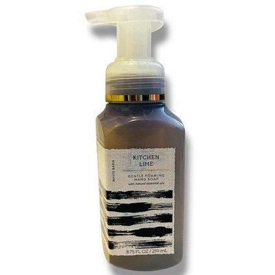 BATH & BODY WORKS (White Barn) ''Kitchen Lime'' Gentle Foaming Hand Soap