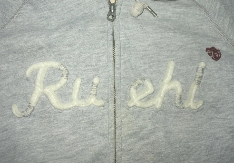 Sudadera con capucha forrada de poli polar de algodón con cremallera frontal L RUEHL para mujer Foto 2 de 4