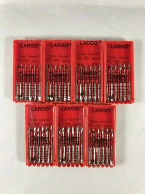 Dentsply Maillefer Peeso Reamer Endo Rotary Drills 28mm all sizes (6 per pk)