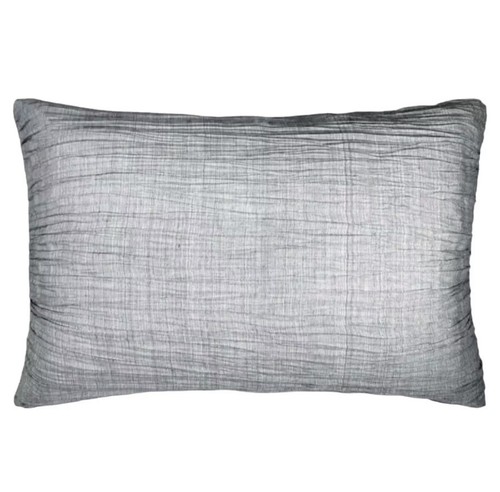 New DKNY Donna Karan City Pleat STANDARD-QUEEN Pillow Sham GRAY GREY - Picture 7 of 7