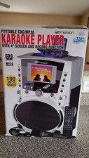 Emerson Portable MP3G/CDG Karaoke Player with 4" Lyric Screen Mo. GQ756
