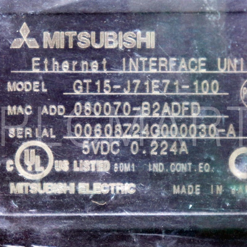 NEW / OTHER) MITSUBISHI GT15-J71E71-100 ETHERNET CARD FedEx Free