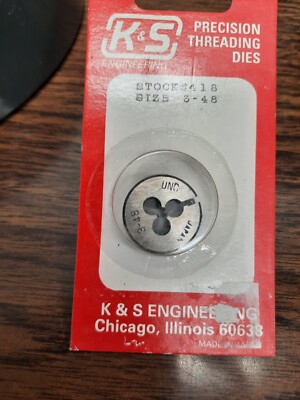 K-S Threading die #3-48 #418