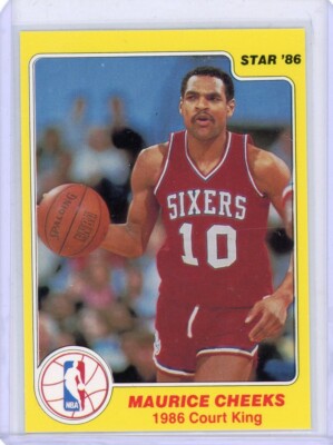 1985-86 Star Court Kings Set-Break #  7 Maurice Cheeks