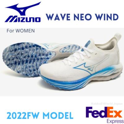 Mizuno Women's Running shoes Wave Neo Wind J1GD2278 21 White x