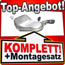 Endschalldämpfer für VOLVO V70 / XC70 2.0 2.3 2.4 2.5 2000-2007 +Chrom Auspuff