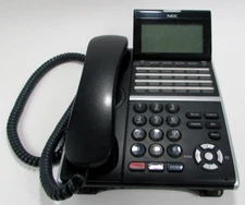 NEC DT800 ITZ-24D-3 (BK) TEL Series IP Phone ~ NO ADAPTER ~
