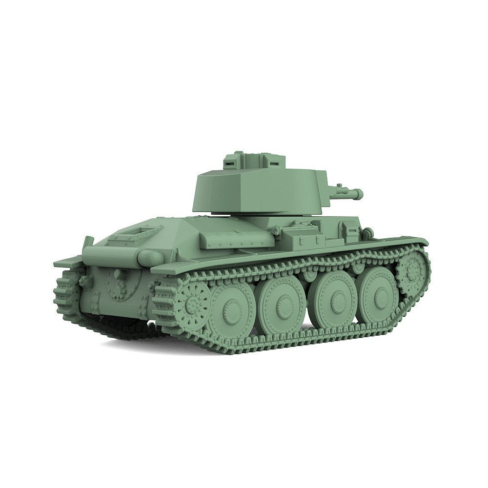 SSMODEL SS700722 1/700 Military Model Kit German Pz.Kpfw. 38(t