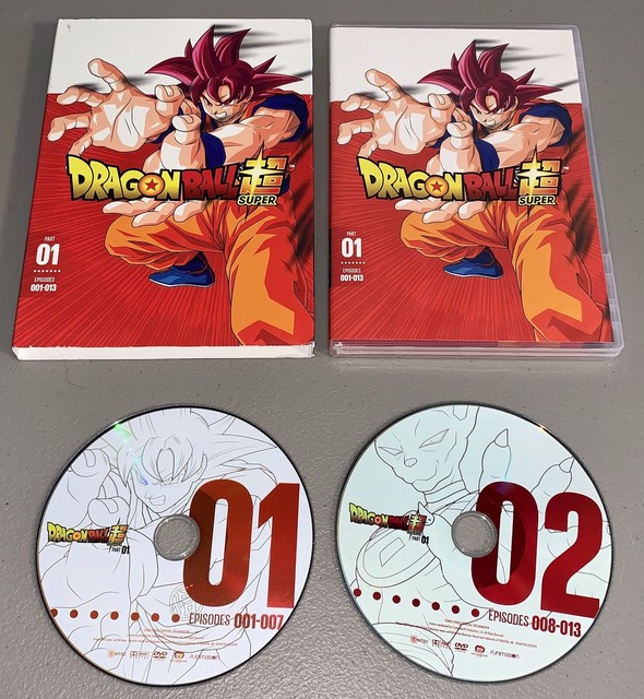  MINT Dragon Ball Z Super 2 DVD Set Anime Series Part 1 Episodes 1 13 