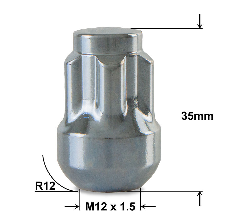 Precision Chrome Locking Wheel Nuts For Honda Jazz eBay