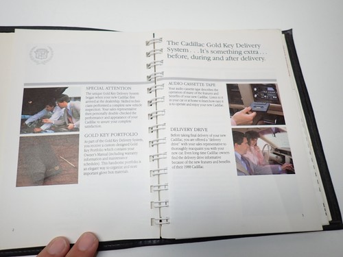 Vintage 1988 Cadillac Seville Owners Manual & Warranty Assistance Information - Picture 6 of 15