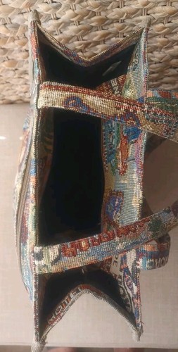 Route 66 Cary-on Tapestry Travel Tote Bag Women’s Canvas By Jade - Picture 2 of 8