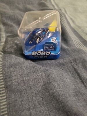 Blue Zuru Robo Alive Sea Fish Roboteraktiviertes Kinderbad Geschenk Spielzeug Schwimmen