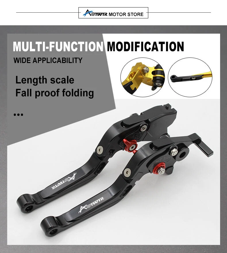 AOTWTR Clutch Lever 165735572597 &ndash; Aluminum Country of Origin: China &ndash; Fits BMW F700GS 13-17 F800R 09-18 thumbnail 5