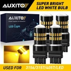 4x Yellow Amber Turn LED Signal Light Bulbs 3157 4157A For Ford E-350 Super Duty