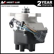 MOSTPLUS Ignition Distributor For 1999-2001 Honda CRV CR-V 2.0L DOHC TD74U