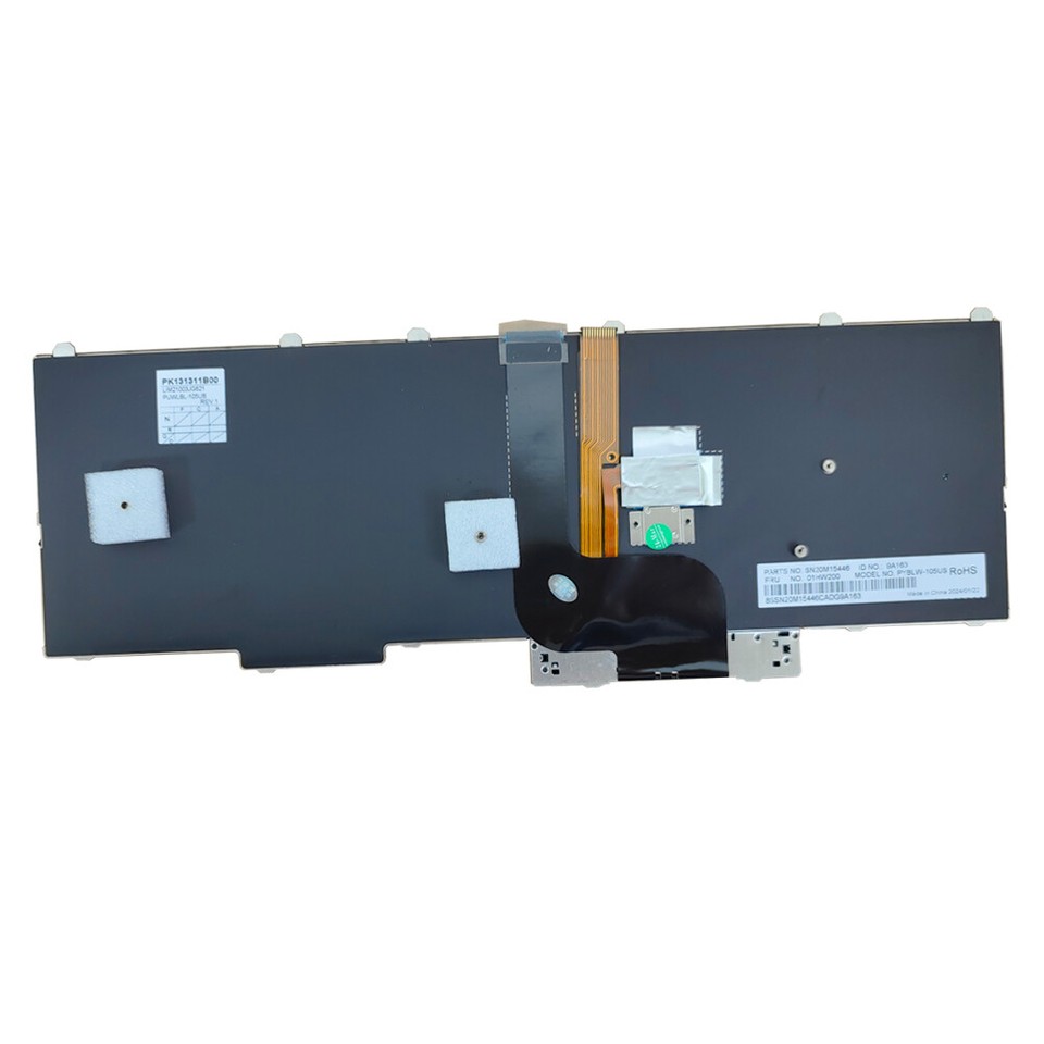 Teclado De Repuesto Compatible Con Lenovo ThinkPad P50 P51
