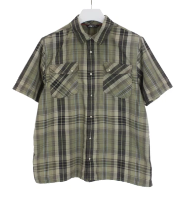 THE NORTH FACE Shirt Herren XL Knopfverschluss Kurzärmelig Gespreizter Kragen - Bild 1 von 4