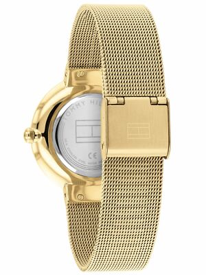 Tommy Hilfiger Gold Plated With Crystal Accents Mesh Women display picture 3
