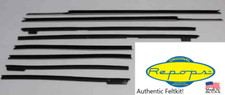 1965 1966 Bonneville Convertible Door Window Felt Fuzzies Rubber Seal 8 Pc Kit 1965 1966 Bonneville Convertible Door Window Felt Fuzzies Rubber Seal 8 Pc Kit