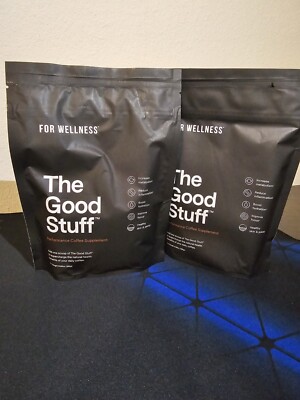For Wellness - The Good Stuff - Performance Coffee Supplement - 30 Servings -New