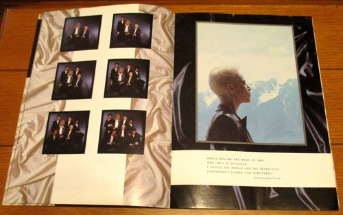1986 Eurythmics The Revenge Tour Souvenir Program W/Newspaper Clipping - Picture 5 of 9