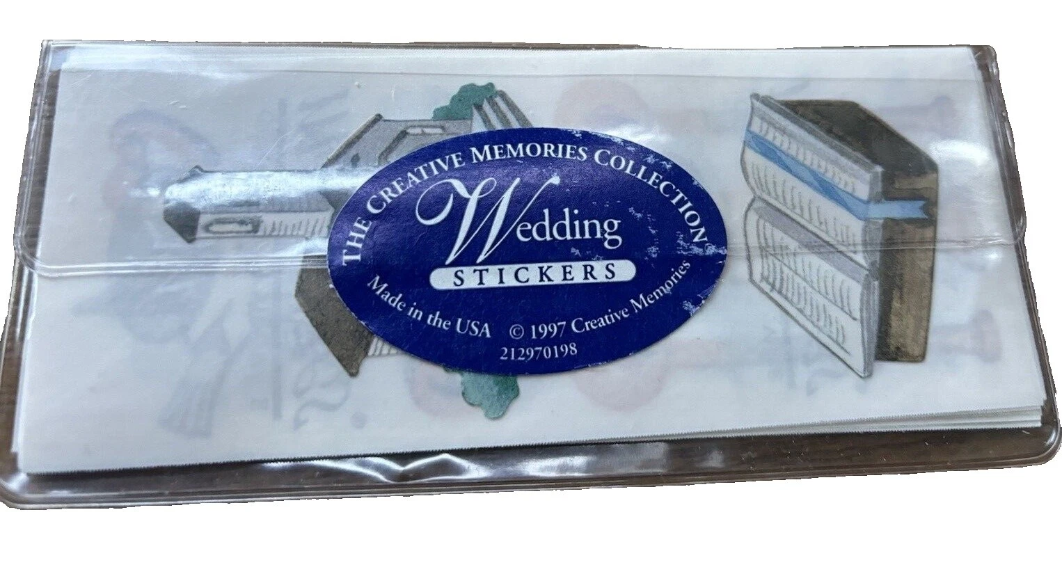 Creative Memories Wedding Multi-Color Scrapbooking Stickers