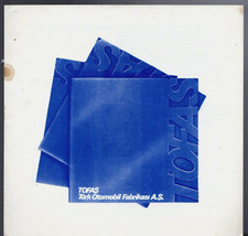 Tofas 1977-78 Export Markets Corporate Sales Brochure In English 124 131