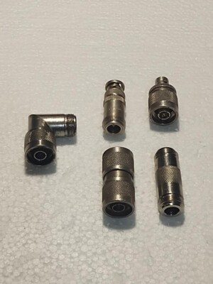 (5) USED AMPHENOL ADAPTERS