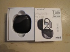 TWS M62 Wireless Earbud Earphones HD W/translation Capabilities E6
