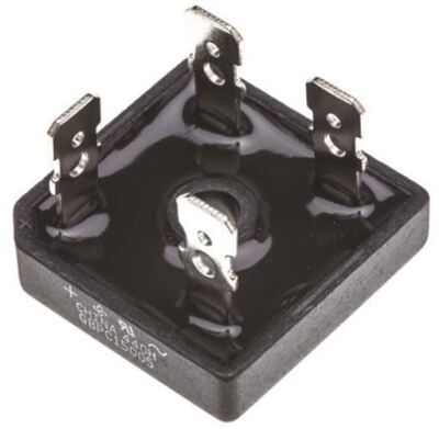 1 x Vishay GBPC15005-E4/51, Brückengleichrichter, 15A 50V, 4-Pin GBPC