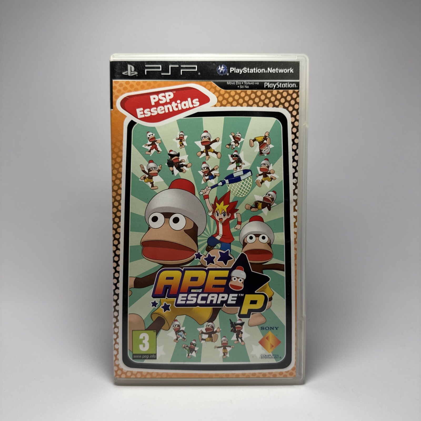 Ape Escape P Pour PSP - Excellente Condition - Jeu Complet - Multilingue - Rare