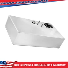 Race Fuel Cell Gas Tank w/ Cap & Level Sender 17 Gallon/64L Street Rod Aluminum
