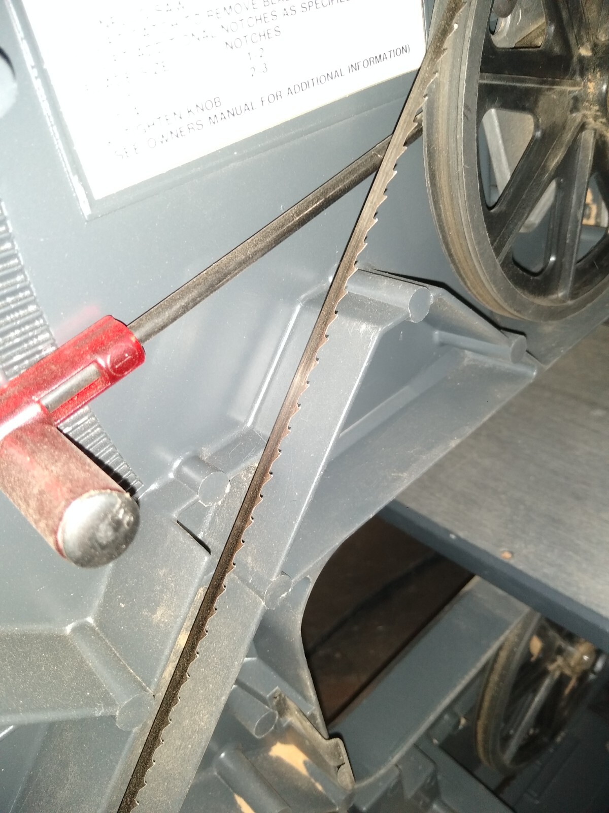 Craftsman 10" Direct Drive Band Saw Model 113.244512 + 3 Blades metal