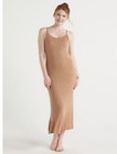 Joyspun Women's Root Beer Float Midi Chemise W/Pockets Size XL NWT — photo 1