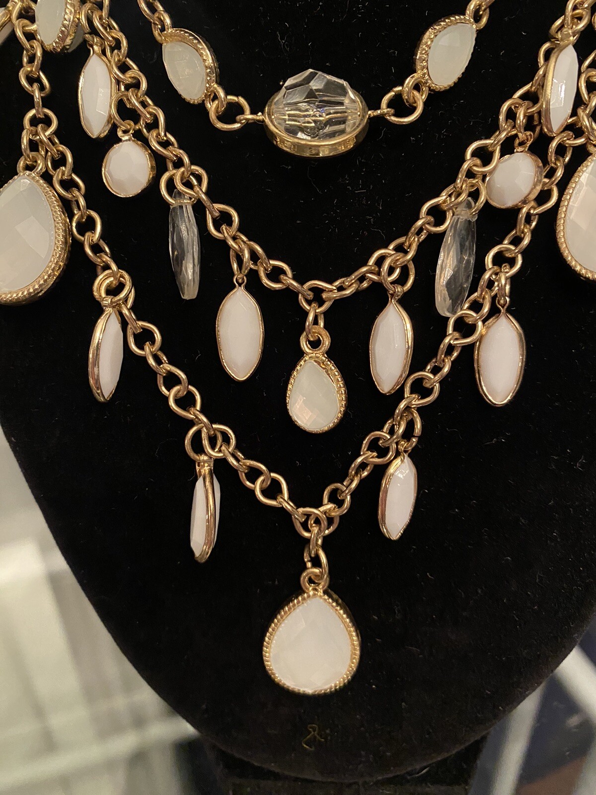 Three Layer Statement Necklace - image 8