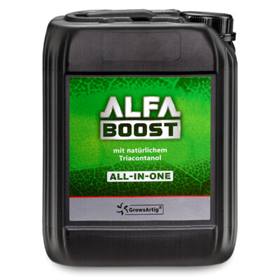 Alfa Boost 5L - biologischer Universaldünger für Blüte und Wuchs Triacontanol