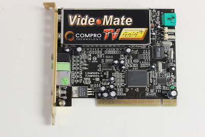 COMPRO TECHNOLOGY 1MP01PP3P12 MP001PA-12 VIDEO MATE TV GOLD PLUS NTSC PCI