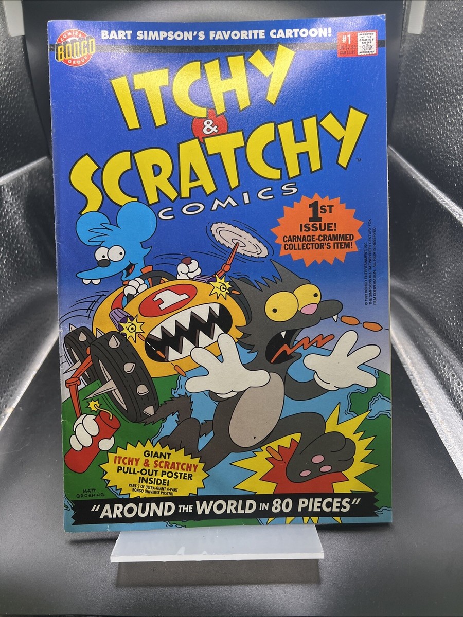Itchy & Scratchy Comics #1 (1993) Comic Book Bongo Comics | eBay