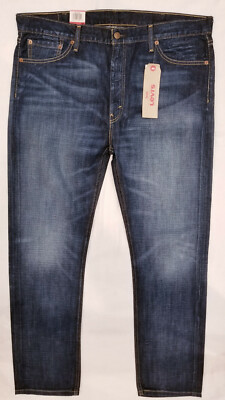 Levi's 513 Slim Straight Men's Jeans 38X32 Blue W38L32 #0242 Levi