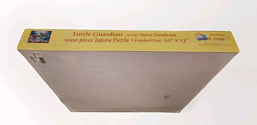 SUNSOUT INC - Turtle Guardian 1000 pc Jigsaw Puzzle by Artist Steve Sundram - Picture 4 of 6
