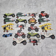 VTG Homco And  Midwest Metal Wall Hangers Veh...