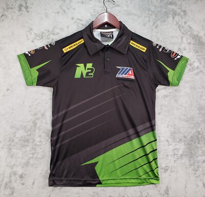 Moto Option Graphic Shirt Mens Motocross Polo Jersey Black Dirt