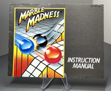 Vintage Nintendo NES Marble Madness Instruction Booklet Manual Only